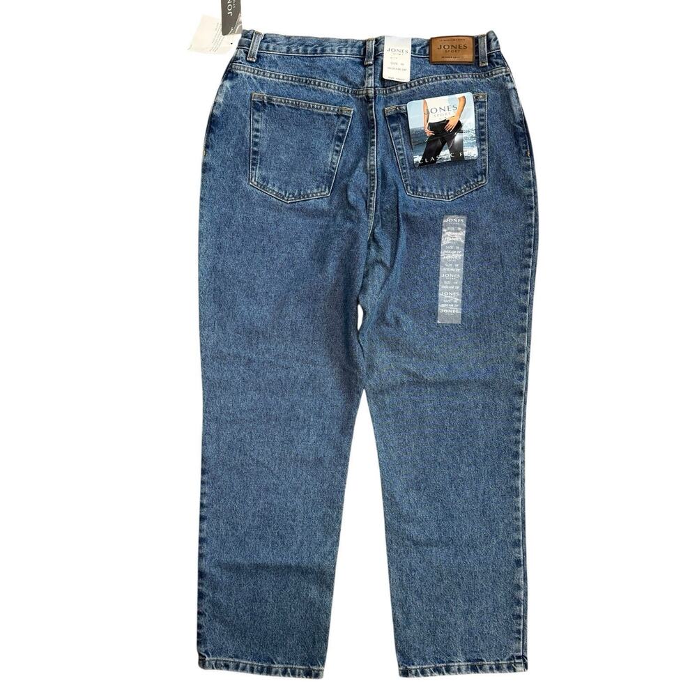 NWT Jones Sport Denim Jeans Women's Size 16 Classic Fit